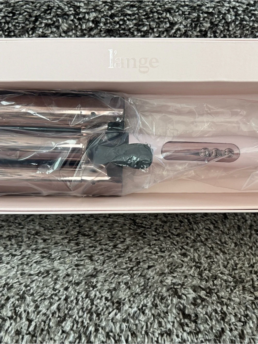 L'ange Rose Gold Triple Barrel Hair Waver